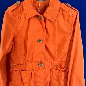 Liz Claiborne Bright Orange Jacket